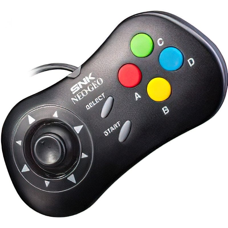 Gamepad Neo Geo Mini Negro - Retro Gamepad Neo Geo Mini Negro - Retro