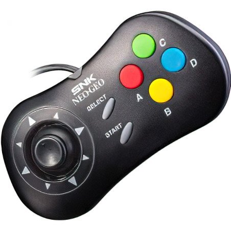 Gamepad Neo Geo Mini Negro - Retro
