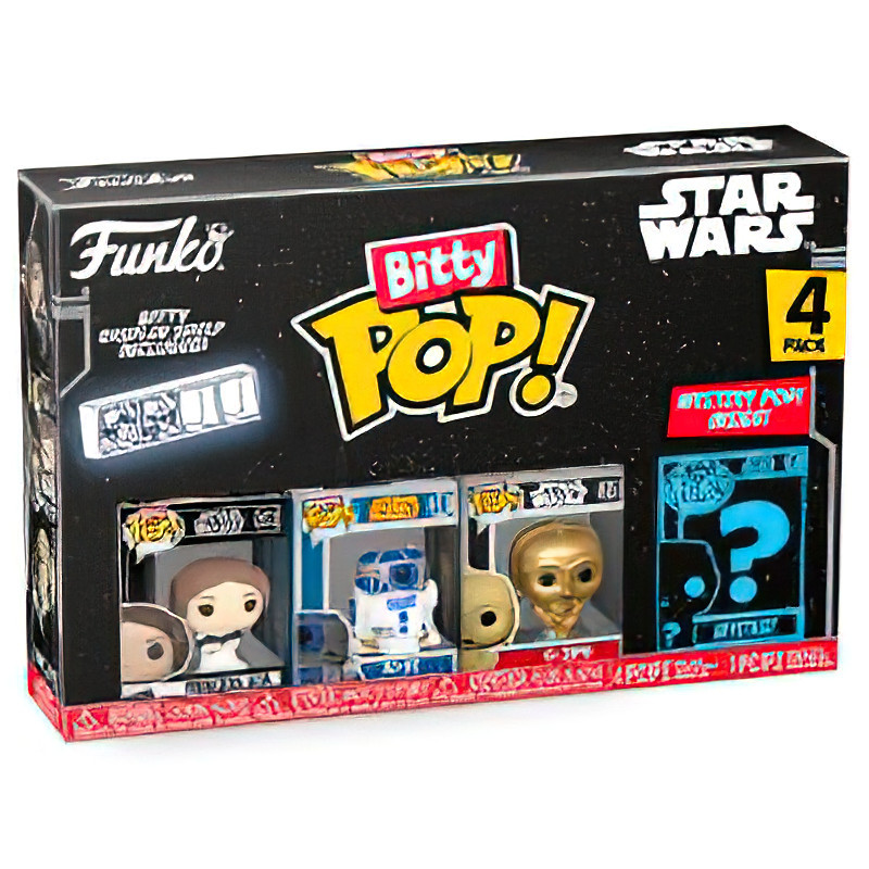 Funko Bitty POP 4 Pack Star Wars Leia Organa Funko Bitty POP 4 Pack Star Wars Leia Organa