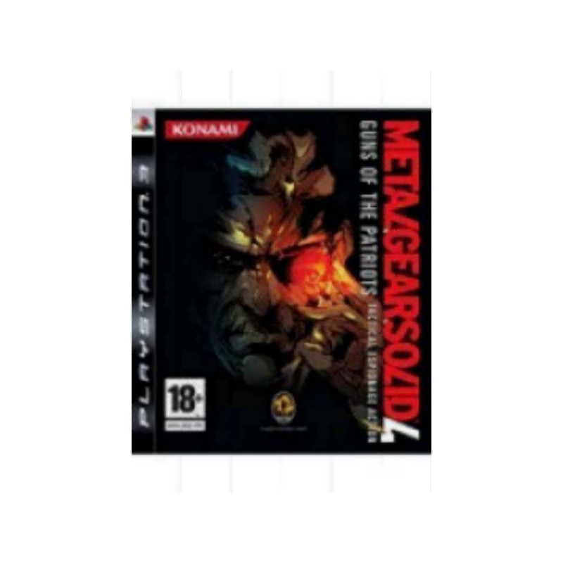 Metal Gear Solid 4: Guns of the Patriots (SP) - PS3 Metal Gear Solid 4: Guns of the Patriots (SP) - PS3