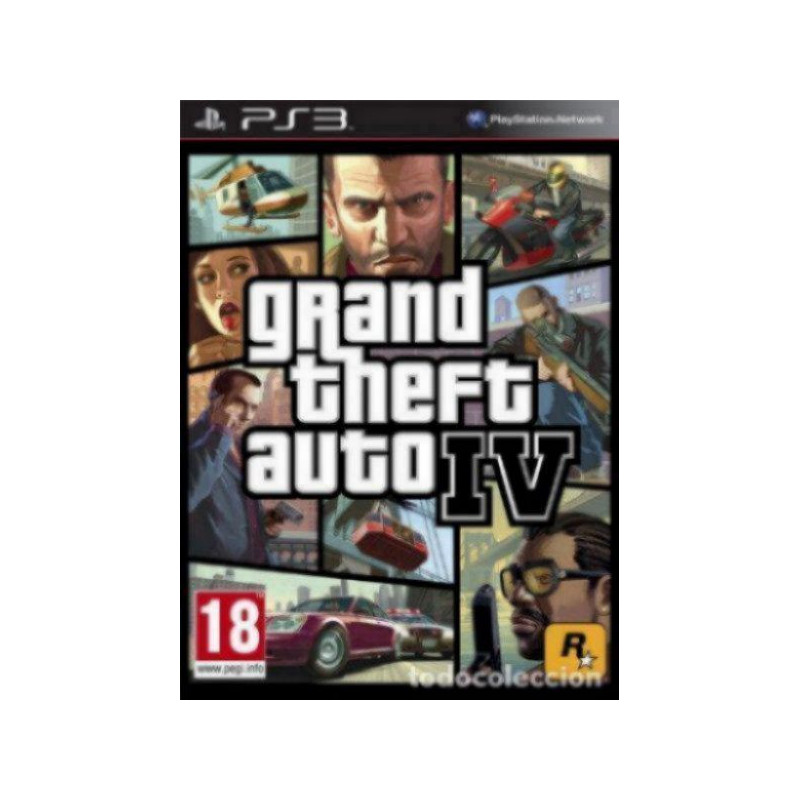 GRAND THEFT AUTO IV (SP) - PS3