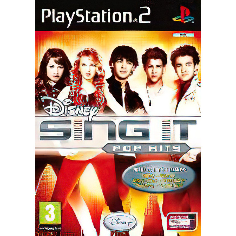 Disney Sing it 2 Pop Hits - PS2 Disney Sing it 2 Pop Hits - PS2