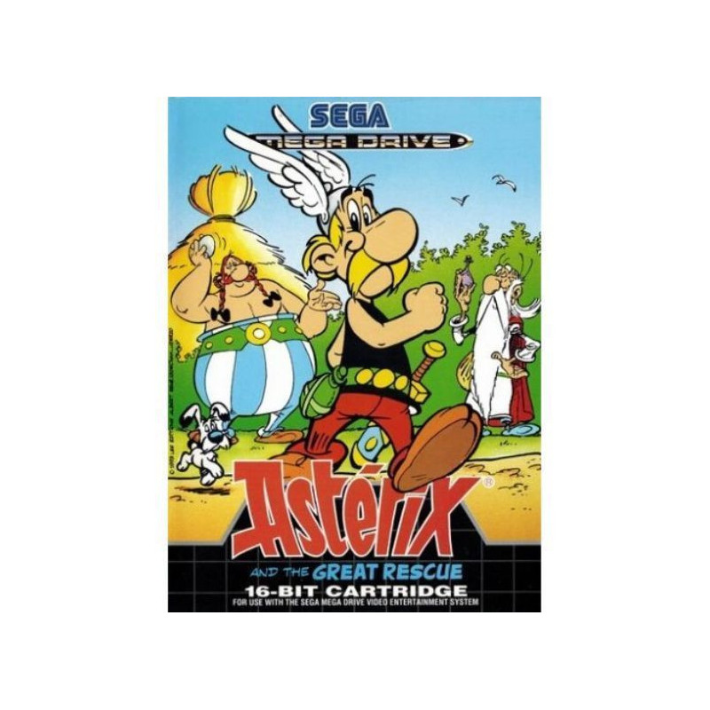 Asterix and The Great Rescue -Mega Drive Asterix and The Great Rescue -Mega Drive
