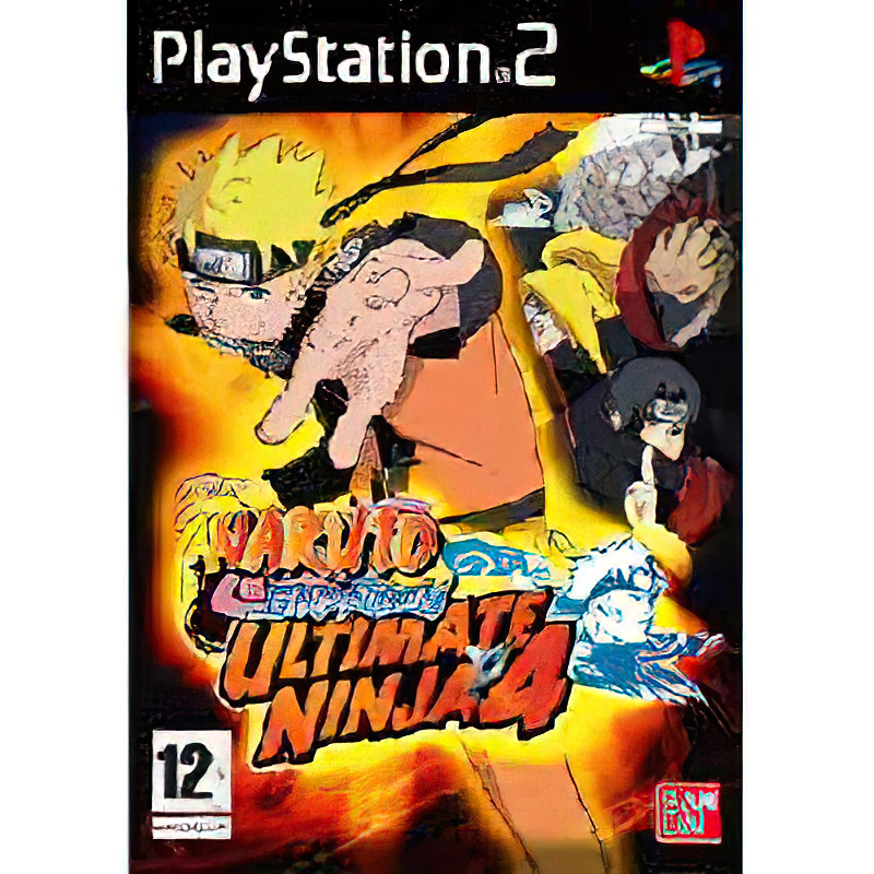 Naruto Shippuden: Ultimate Ninja 4 - PS2 Naruto Shippuden: Ultimate Ninja 4 - PS2