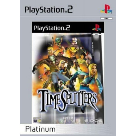 TIME SPLITTERS PLAT SIN MANUAL - PS2