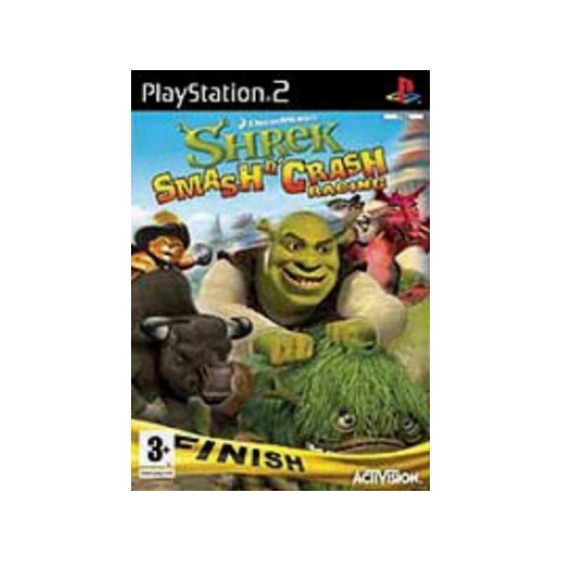 Shrek Smash N Crash Racing - PS2 Shrek Smash N Crash Racing - PS2