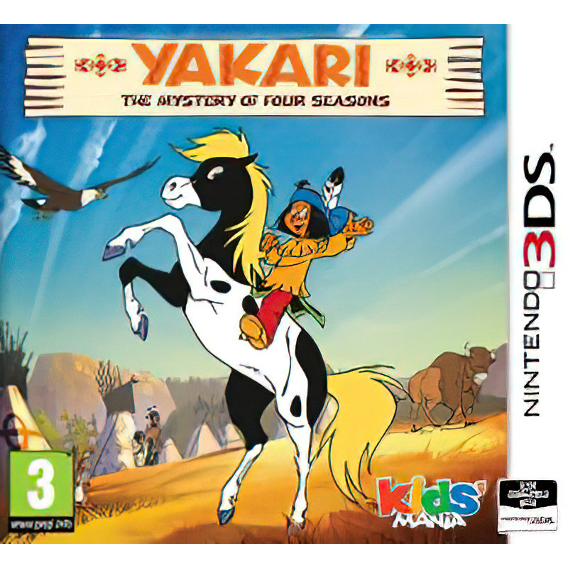 Yakari The Mystery of Four Seasons - 3DS Yakari The Mystery of Four Seasons - 3DS