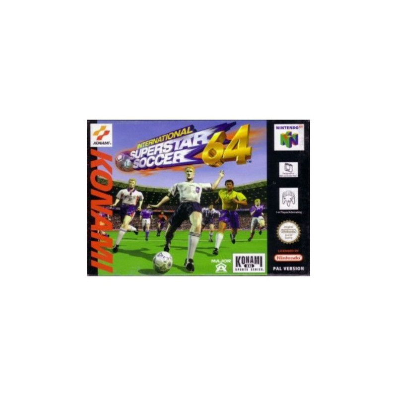 International Superstar Soccer 64 (sin manual) - N64