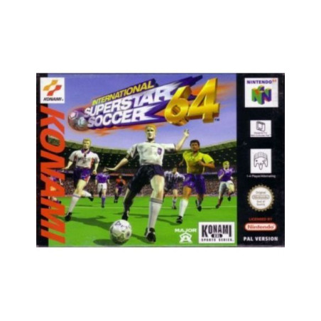 International Superstar Soccer 64 (sin manual) - N64