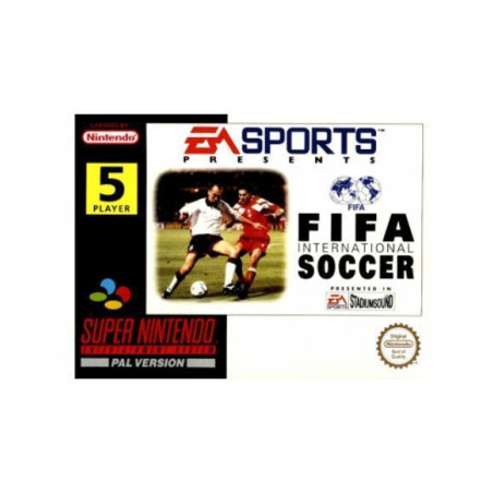 Videojuego FIFA INTERNATIONAL SOCCER para Super Nintendo - Clásico Atemporal