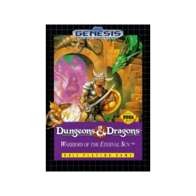 Dungeons&Dragons: Warriors of the Eternal Sun (Genesis)