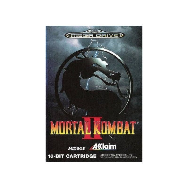 Mortal Kombat II (sin manual) - Mega Drive