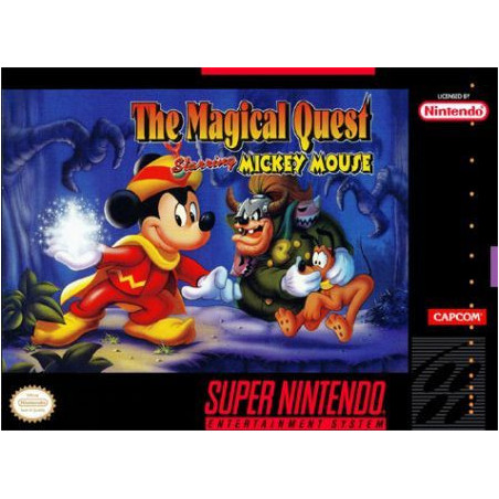 Videojuego The Magical Quest Mickey Mouse para Super Nintendo