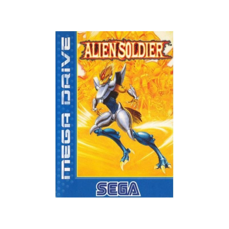 Alien Soldier - Mega Drive Alien Soldier - Mega Drive