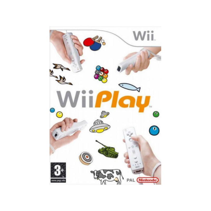 Wii Play, Nintendo Wii  Pal-España (Multilenguaje)