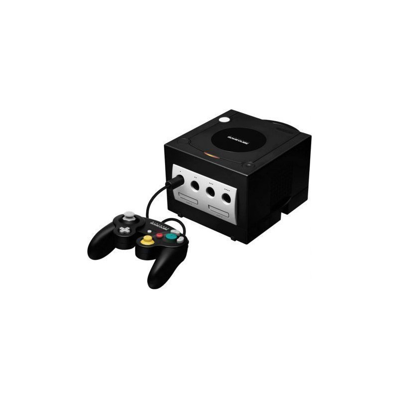 Consola Nintendo GameCube (negra) + mando Consola Nintendo GameCube (negra) + mando
