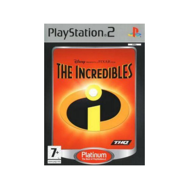 THE INCREDIBLES - PS2 - PLATINUM THE INCREDIBLES - PS2 - PLATINUM