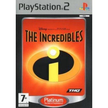 THE INCREDIBLES - PS2 - PLATINUM