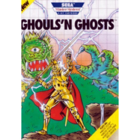 Videojuego Ghouls 'n Ghosts para Master System - RetroPlayZone