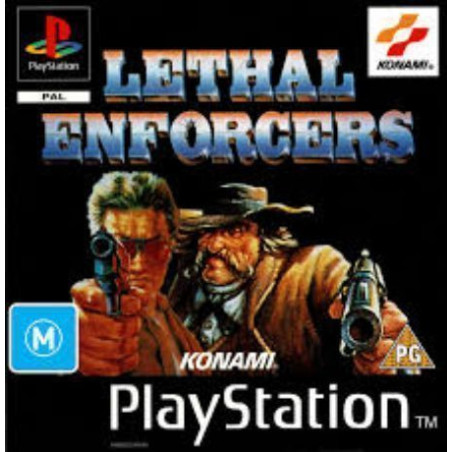 Videojuego Lethal Enforcers para Playstation 1 - Acción Clásica