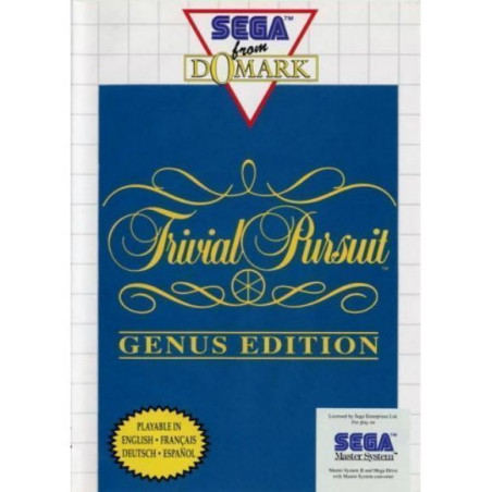 Videojuego Trivial Pursuit Genus Edition para Master System