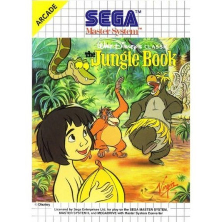 Videojuego The Jungle Book para Master System