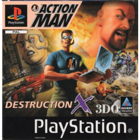 Videojuego Action Man Destruction X para Playstation 1 | RetroPlayZone