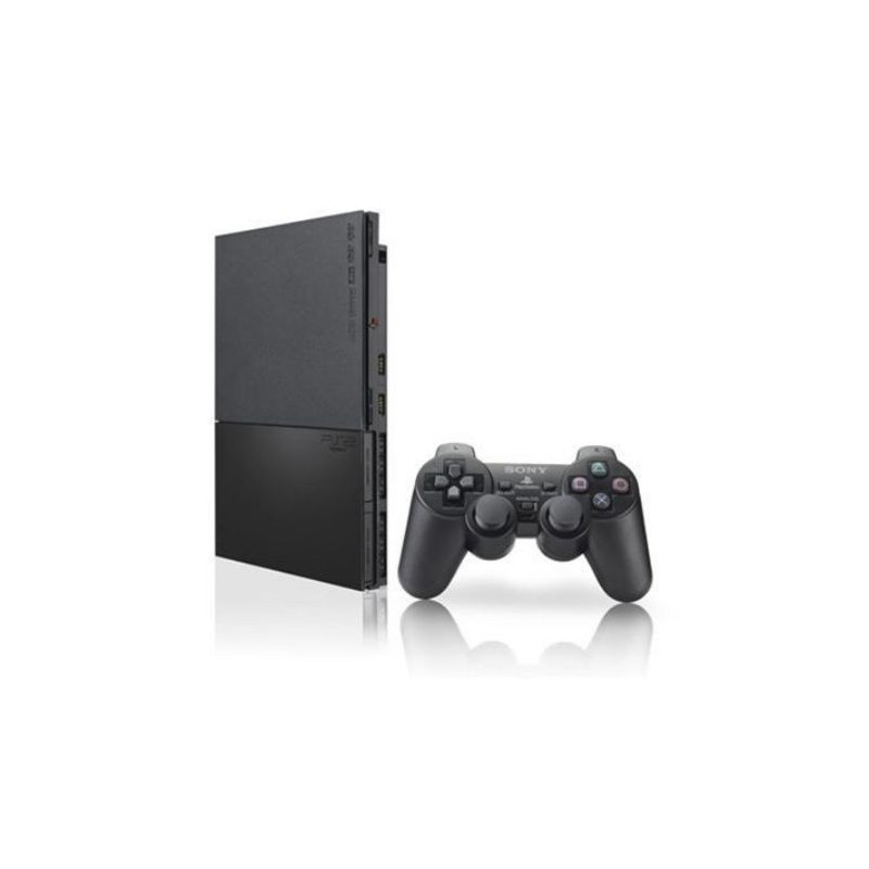 Consola Sony PlayStation 2 PS2 slim + 1 mando compatible Consola Sony PlayStation 2 PS2 slim + 1 mando compatible