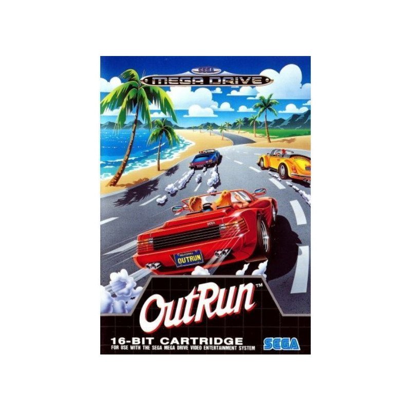 Out Run - Mega Drive