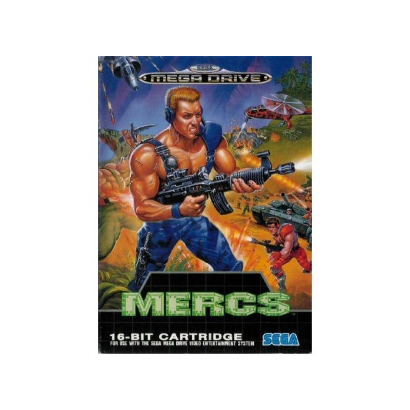 MERCS - Mega Drive