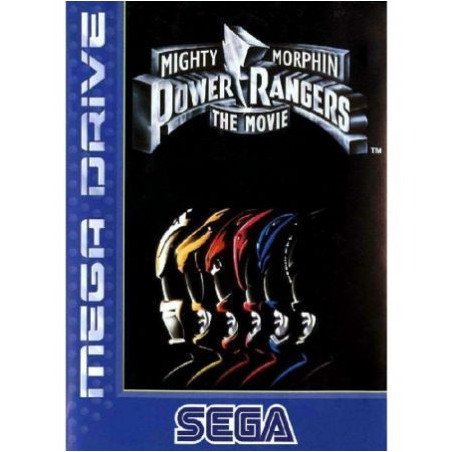 Mighty Morphin Power Rangers The Movie - Mega Drive