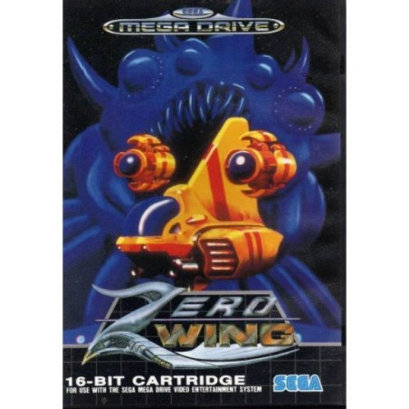 Zero Wing (cartucho) (etiqueta tocada)