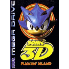 Sonic 3D Flickies Island (sin manual) - Mega Drive