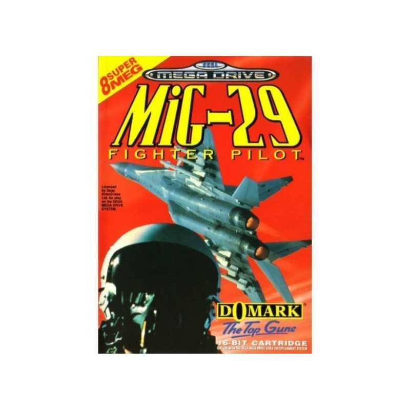 MIG 29 Fighter Pilot Mega Drive (sin manual) MIG 29 Fighter Pilot Mega Drive (sin manual)