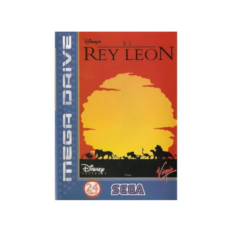 El Rey Leon (sin manual) - Mega Drive El Rey Leon (sin manual) - Mega Drive