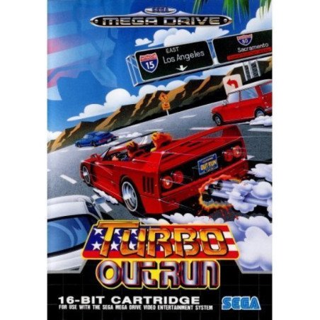 Turbo Out Run - Mega Drive