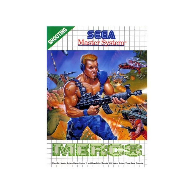 Mercs- Master System Mercs- Master System