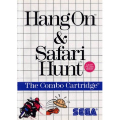 Videojuego Hang On & Safari Hunt para Master System | Compra ya