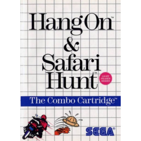 Videojuego Hang On & Safari Hunt para Master System | Compra ya