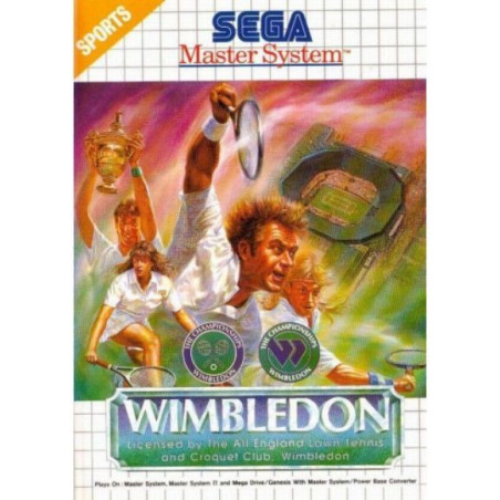 Videojuego Wimbledon para Master System - ¡Juega como un campeón!