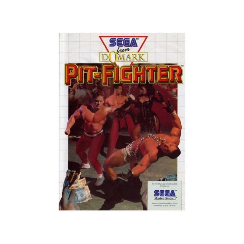 Pit-Fighter (sin manual) - Master System Pit-Fighter (sin manual) - Master System