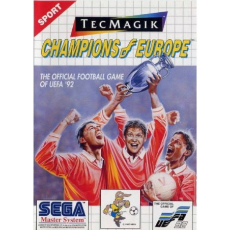 Videojuego Champions of Europe para Master System | RetroPlayZone