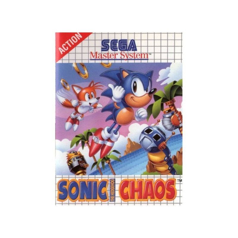 Sonic The Hedgehog Chaos (sin manual) - Master System