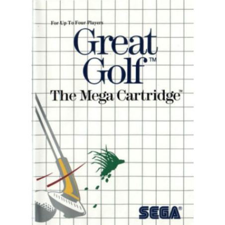 Videojuego Great Golf para Master System - ¡Disfruta del mejor golf!