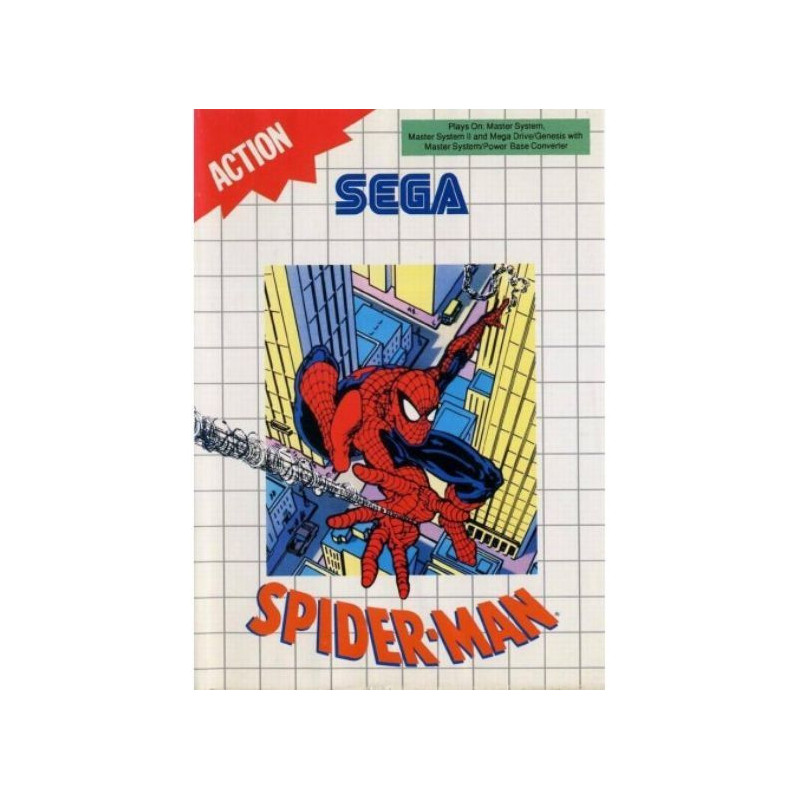 Spider-man Master System Spider-man Master System