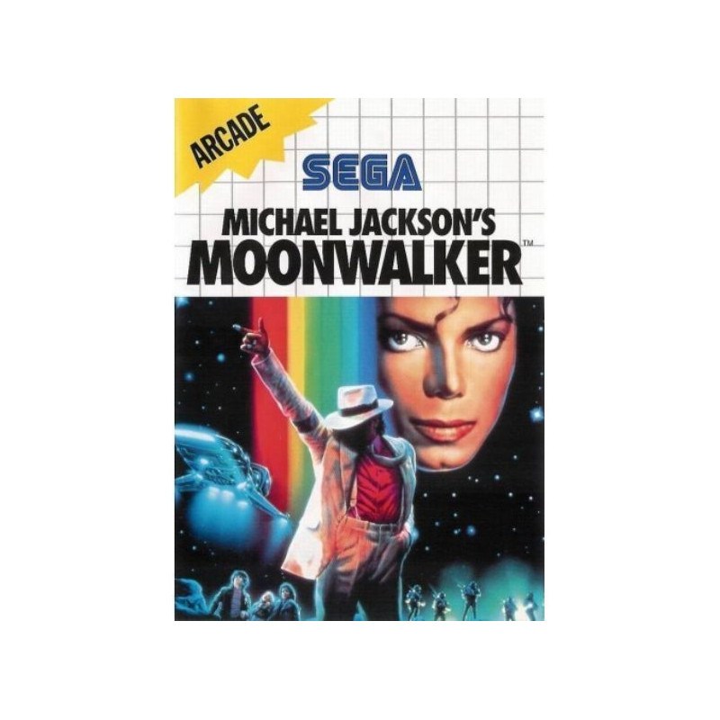 Michael Jackson Moonwalker - Master System Michael Jackson Moonwalker - Master System
