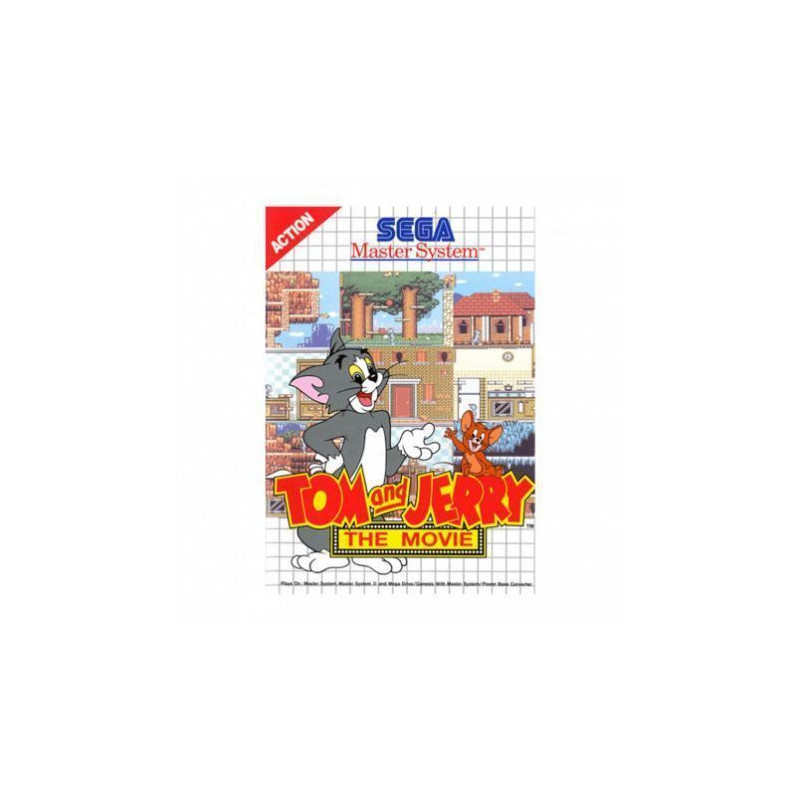 Tom & Jerry The Movie - Master System Tom & Jerry The Movie - Master System