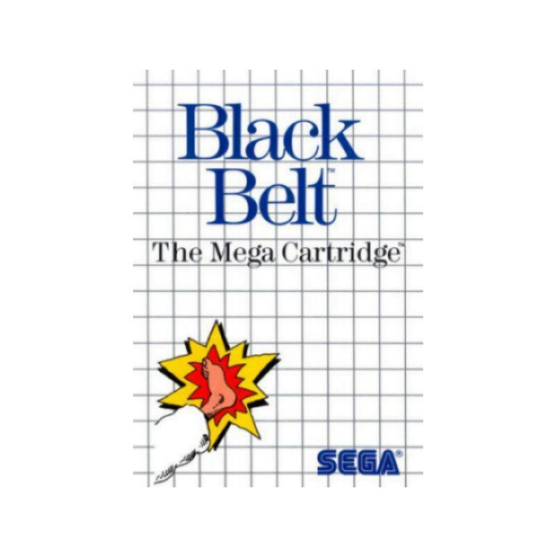 Black Belt  (sin manual) - Master System