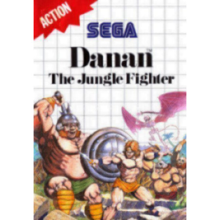 Videojuego Danan The Jungle Fighter para Master System - Aventura Retro