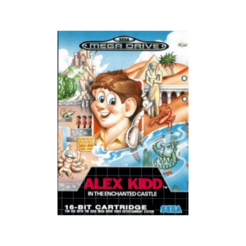 Alex Kidd In the Enchanted Castle - Mega Drive Alex Kidd In the Enchanted Castle - Mega Drive